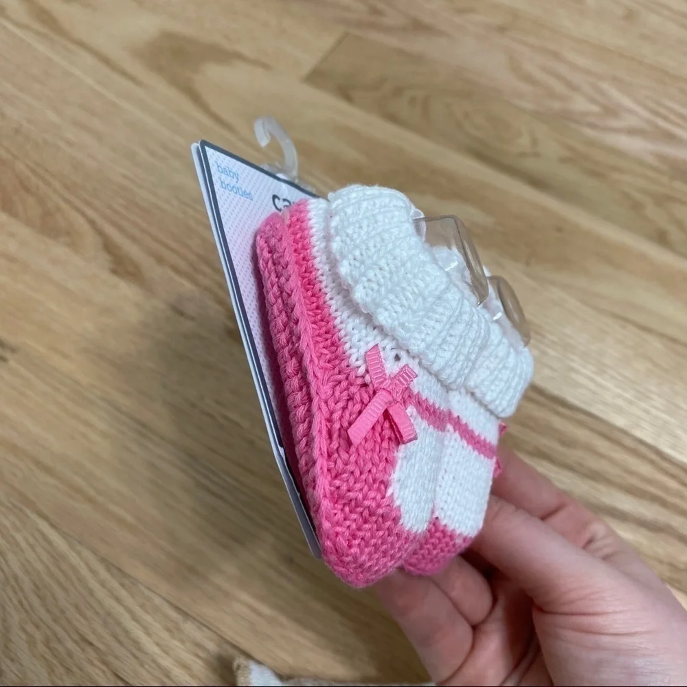 Baby Girl Sock Slipper Bundle NWT Princess Pink